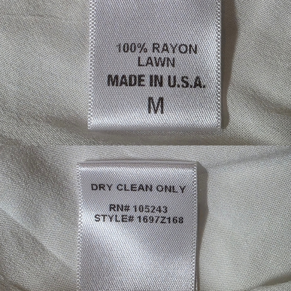 h.i.p. happening in the present White Sleeveless Relaxed Tank Top Size Medium - Picture 6 of 6